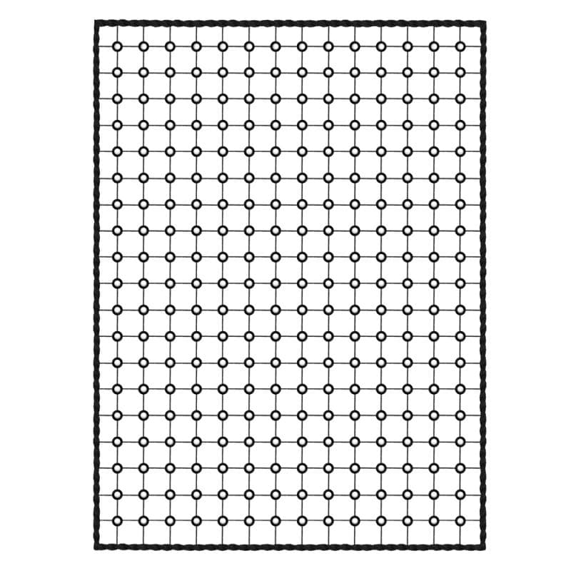 AESUB Target Net 15×20 m – Target Net for Photogrammetry and 3D Scanning