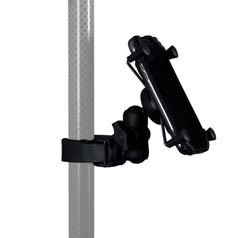 Smartphone Holder for GPS Rods