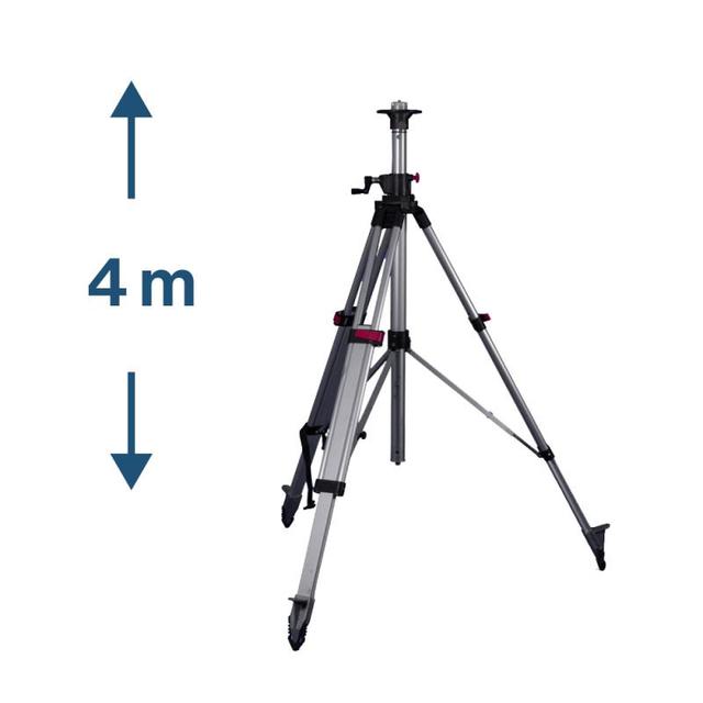2-Way Telescope Tripod (4.00 m Height / -4.50 m Depth)