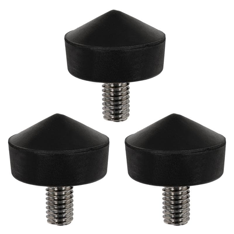 Set of 3 Rubber Feet for Carbon Tripod