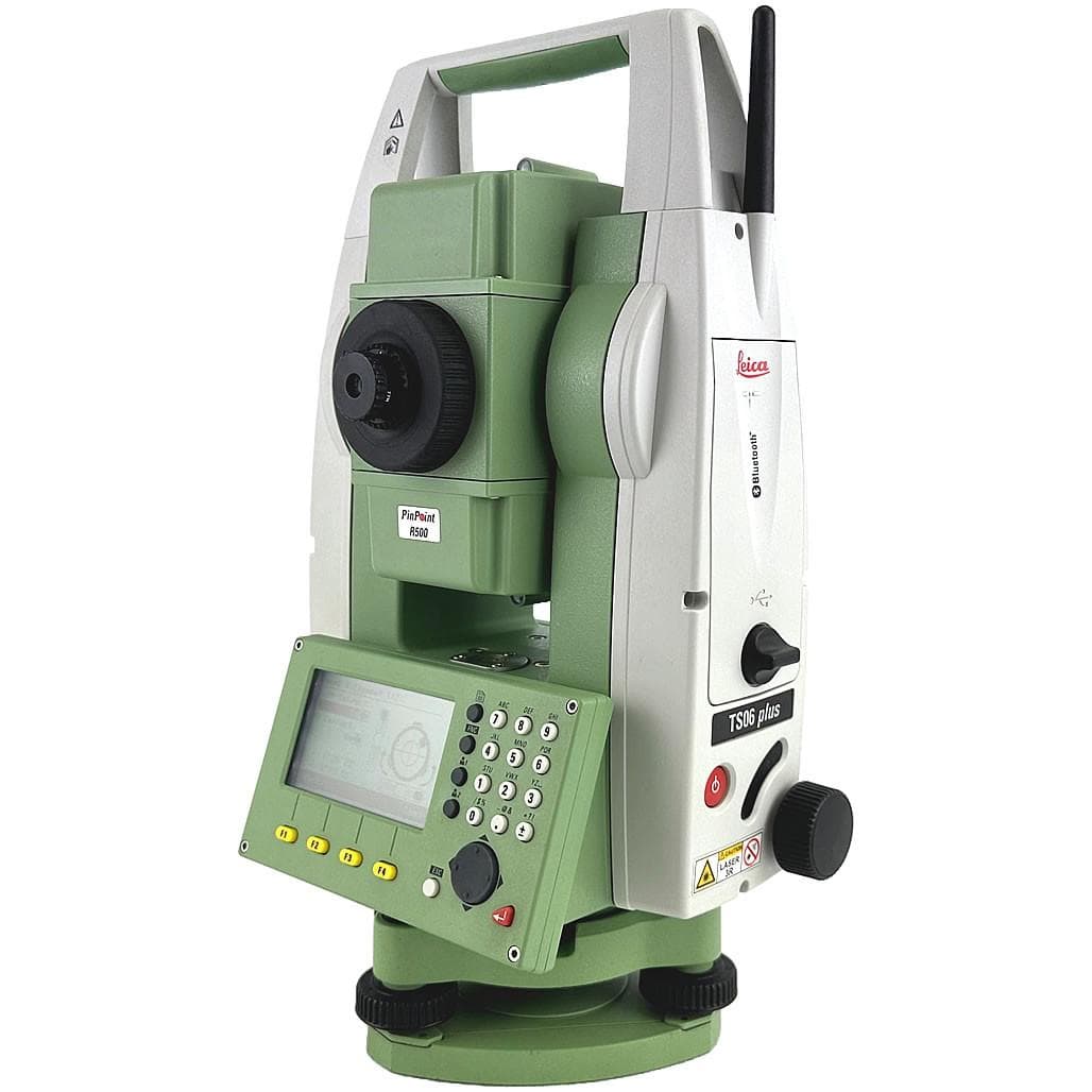 Used Leica TS06 Plus 5" R500 – Manual Total Station