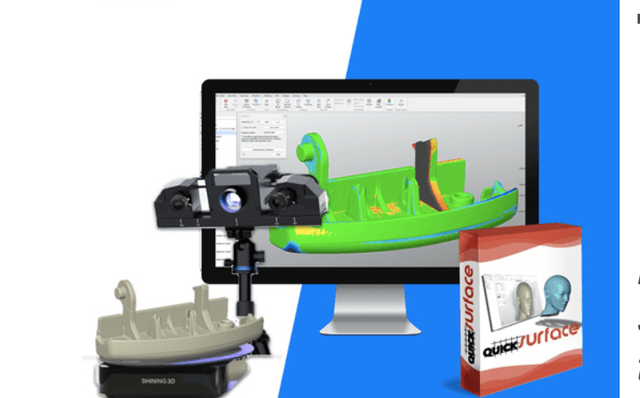 Transcan C Reverse Engineering Bundle – Optical 3D Scanner with Software