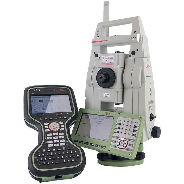 Used Leica TS16 5" R500 + CS20 Controller – 2023 Robotic Total Station